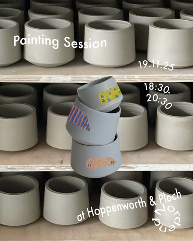 Painting Session at Hoppenworth & Ploch Nordend Café